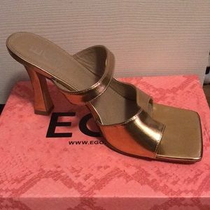 Gold heels